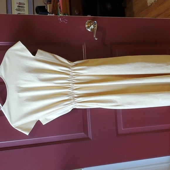 Halston RARE Saks Fifth Ave Vintage 1970 vintage yellow ultra suede wrap p2p 18 - Picture 12 of 16